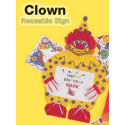 Pattern Leaflet, Clown Sign by ANNIE'S ATTIC