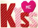 Kiss Me Valentine's Day Wall Hanging