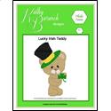Pattern Leaflet, Lucky Irish Teddy by KathyBarwickDesign
