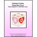 Pattern Leaflet, Valentine Cookies Tissue Box Cover by Crafts And More Store