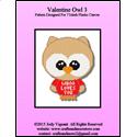 Pattern Leaflet, Valentine Owl 3 by Crafts And More Store