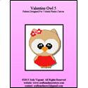 Pattern Leaflet, Valentine Owl 5 by Crafts And More Store