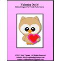 Pattern Leaflet, Valentine Owl 6 by Crafts And More Store
