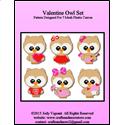 Pattern Leaflet, Valentine Owl Set by Crafts And More Store