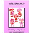 Pattern Leaflet, Be My Valentine Doll Set by Crafts And More Store