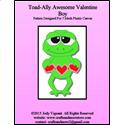 Pattern Leaflet, Toad-Ally Awesome Valentine Boy by Crafts And More Store