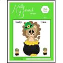 Pattern Leaflet, Lucky Lion by KathyBarwickDesign