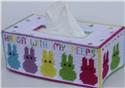 Pattern Leaflet, Hangin' with my Peeps Tissue Topper by Plastic-Canvas-Kits.com