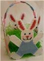 Pattern Leaflet, Easter Bunnies Basket by Plastic-Canvas-Kits.com
