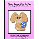Floppy Bunny With An Egg