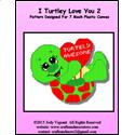 Pattern Leaflet, I Turtley Love You 2 by Crafts And More Store