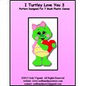 Pattern Leaflet, I Turtley Love You 3 by Crafts And More Store