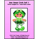 Pattern Leaflet, Sew Sweet Irish Doll 1 by Crafts And More Store