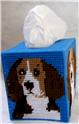 Pattern Leaflet, Beagle Tissue Topper by Plastic-Canvas-Kits.com