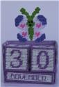 Pattern Leaflet, Perpetual Butterfly Calendar by Plastic-Canvas-Kits.com