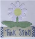 Pattern Leaflet, Think Spring Wall Hanging by Plastic-Canvas-Kits.com