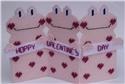 Pattern Leaflet, Valentine's Day Frogs Screen by Plastic-Canvas-Kits.com