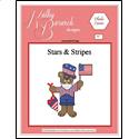 Pattern Leaflet, Stars & Stripes by KathyBarwickDesign