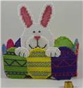 Easter Bunny and Eggs Candy Holder