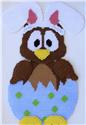 Pattern Leaflet, Easter Owl Wall Hanging by Plastic-Canvas-Kits.com