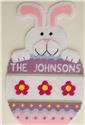 Pattern Leaflet, Personalized Easter Door Hanger by Plastic-Canvas-Kits.com