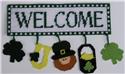 Pattern Leaflet, St. Patrick's Day Welcome Sign by Plastic-Canvas-Kits.com