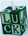 Pattern Leaflet, LUCK Tissue Topper by Plastic-Canvas-Kits.com