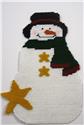 Snowman and Stars Wall Hanging