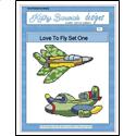 Pattern Leaflet, Love To Fly Set One by KathyBarwickDesign