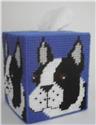 Pattern Leaflet, Boston Terrier Tissue Topper by Plastic-Canvas-Kits.com