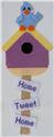 Pattern Leaflet, Home Tweet Home Bird Wall Hanging by Plastic-Canvas-Kits.com