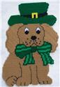 Pattern Leaflet, Leprechaun Dog Wall Hanging by Plastic-Canvas-Kits.com