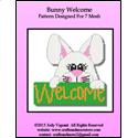 Pattern Leaflet, Bunny Welcome by Crafts And More Store