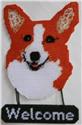 Corgi Welcome Sign