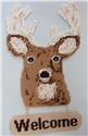 Pattern Leaflet, Deer Welcome Sign by Plastic-Canvas-Kits.com