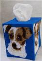 Pattern Leaflet, Jack Russell Terrier Tissue Topper by Plastic-Canvas-Kits.com