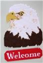 Bald Eagle Welcome Sign