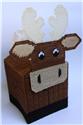 Pattern Leaflet, Moose Tissue Topper by Plastic-Canvas-Kits.com