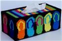 Pattern Leaflet, Flip Flops Long Tissue Topper by Plastic-Canvas-Kits.com