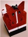 Pattern Leaflet, Appaloosa Horse Tissue Topper by Plastic-Canvas-Kits.com