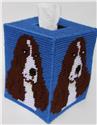 Pattern Leaflet, Springer Spaniel Tissue Topper by Plastic-Canvas-Kits.com