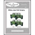 Pattern Leaflet, Military Jeep by KathyBarwickDesign