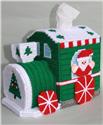 Christmas Train Tissue Topper