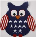 Patriotic Owl Wall Hanging
