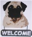 Pug Welcome Sign