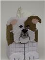 Old English Bulldog 3-D Tissue Topper