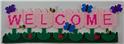 Pattern Leaflet, Tulip Welcome Sign by Plastic-Canvas-Kits.com