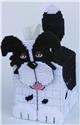 Pattern Leaflet, Border Collie 3-D Tissue Topper by Plastic-Canvas-Kits.com