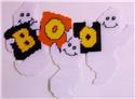 Halloween Boo Ghosts Wall hanging