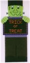Pattern Leaflet, Halloween Frankenstein Wall Hanging by Plastic-Canvas-Kits.com